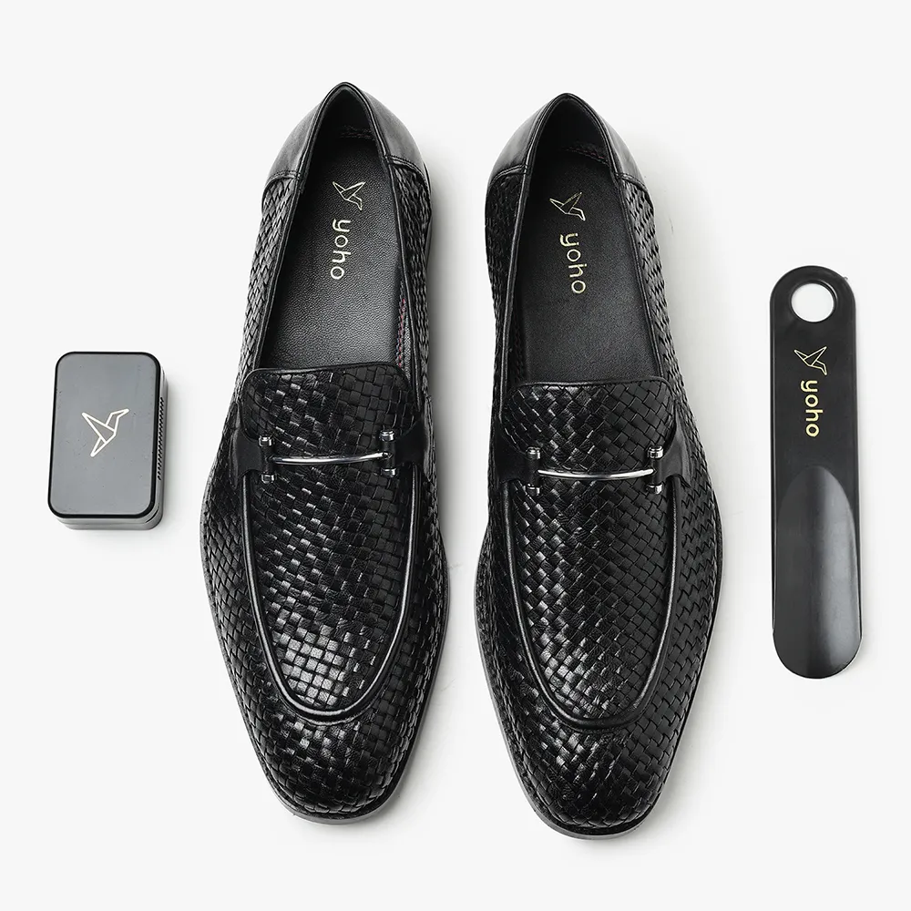 Oxford Loafers for Men - Classic Black - Image 4