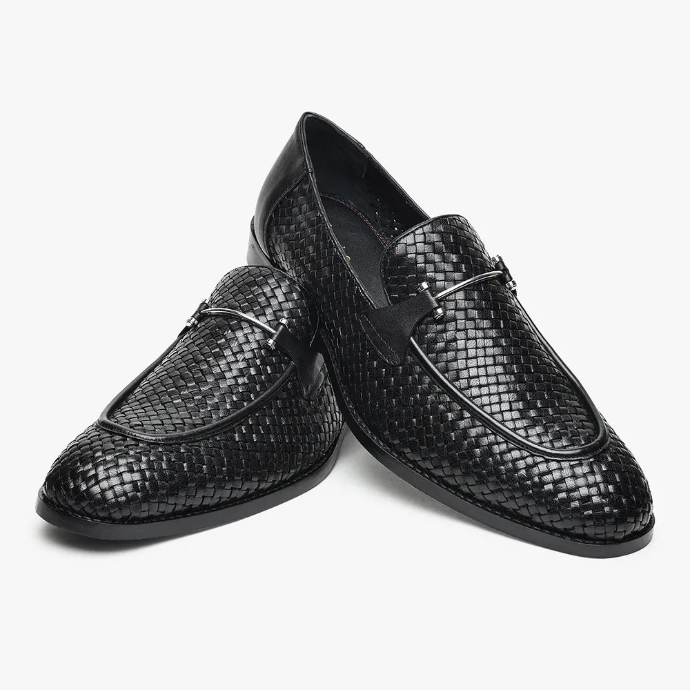 Oxford Loafers for Men - Classic Black - Image 9